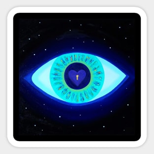 Cosmic eye Sticker